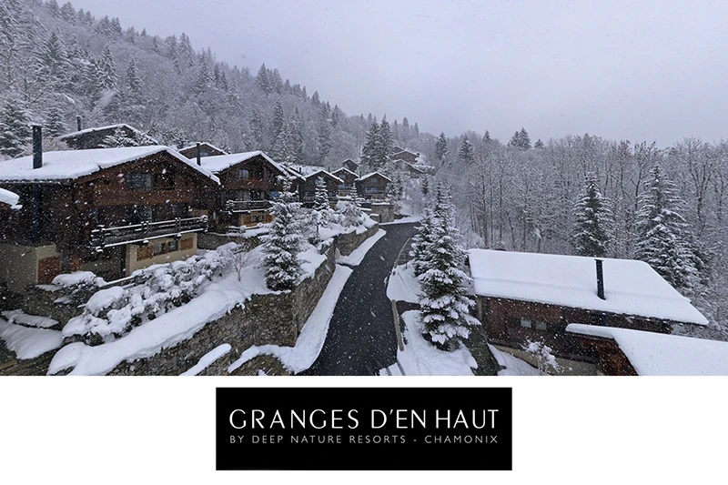 Les Granges d'en haut Hotel  Spa Deep Nature resorts Chamonix France Virtual Tour Jean-Charles Garrivet virtualityjoss.com